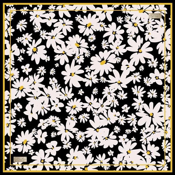 LA BOUTIQUE 1970 SURA İPEK EŞARP - 01 - 90X90