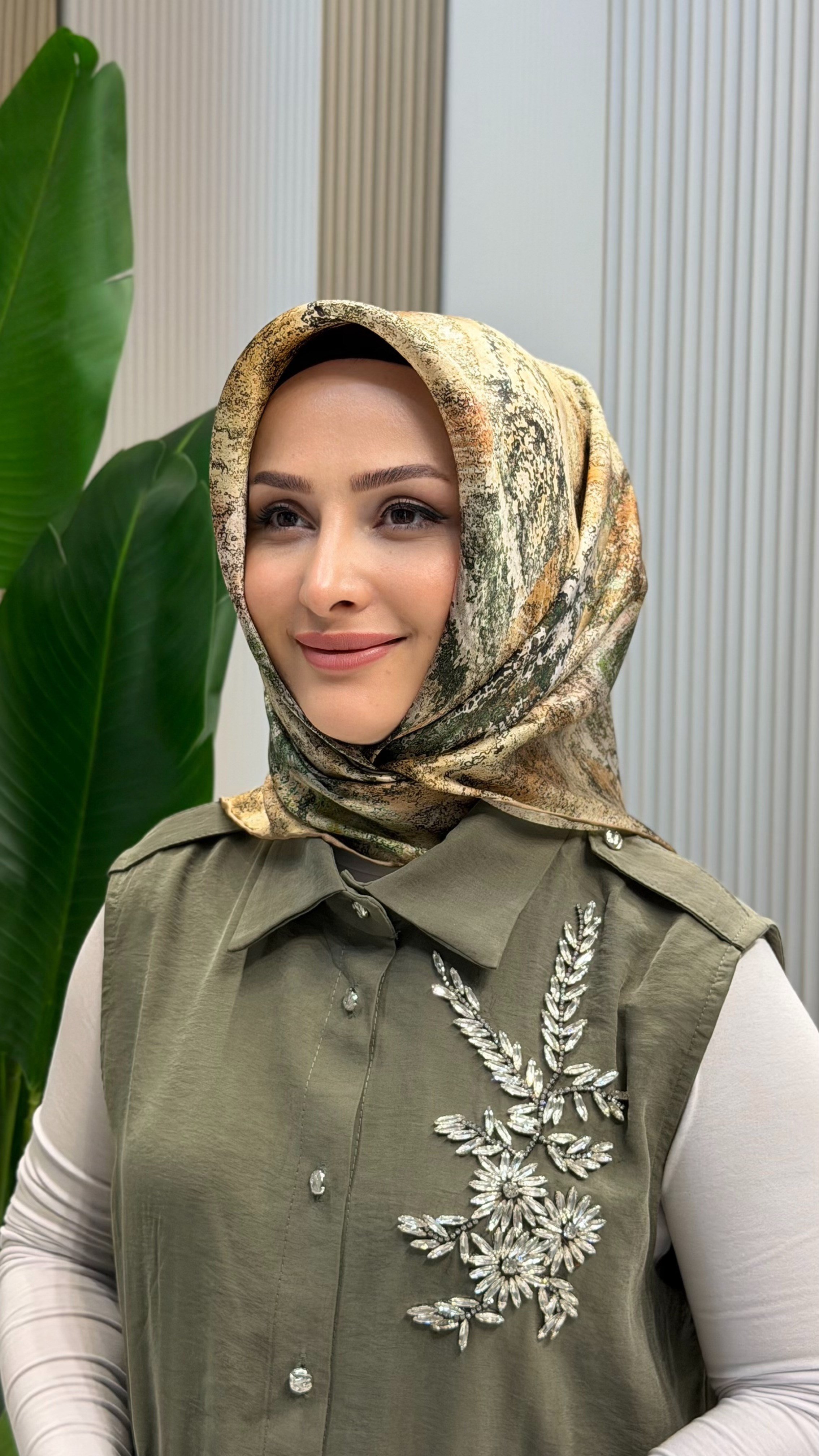 LA BOUTIQUE SURA İPEK EŞARP 2537-07