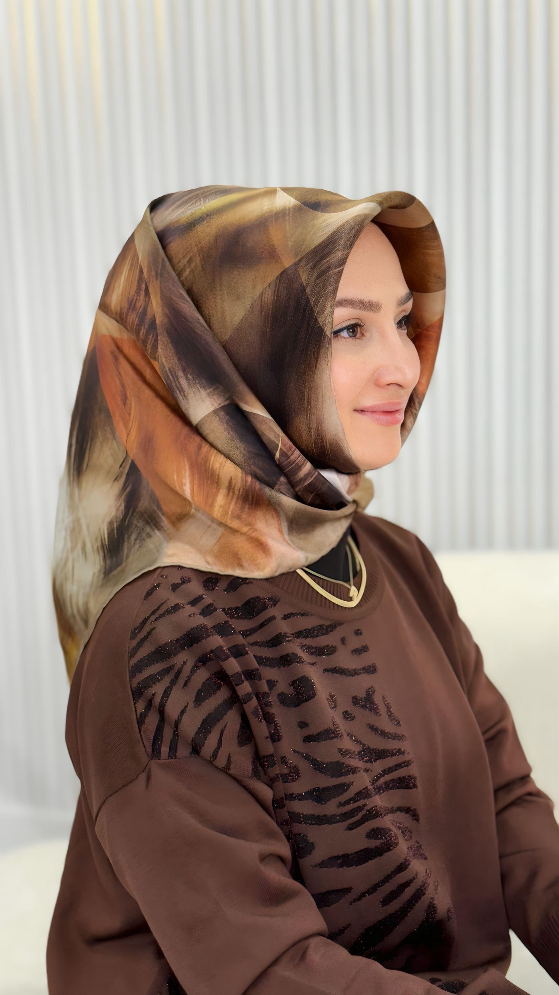 LA BOUTİQUE SURA İPEK EŞARP 2540-09