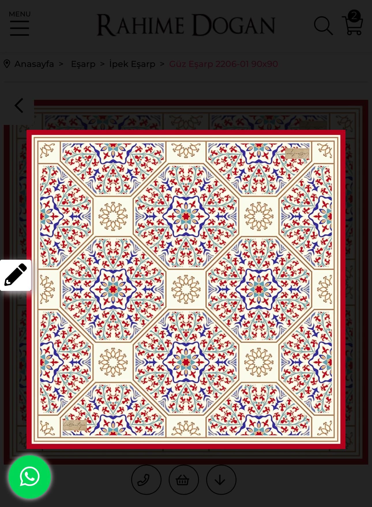 OSMANLI SERİSİ 2206 -1  90 X 90