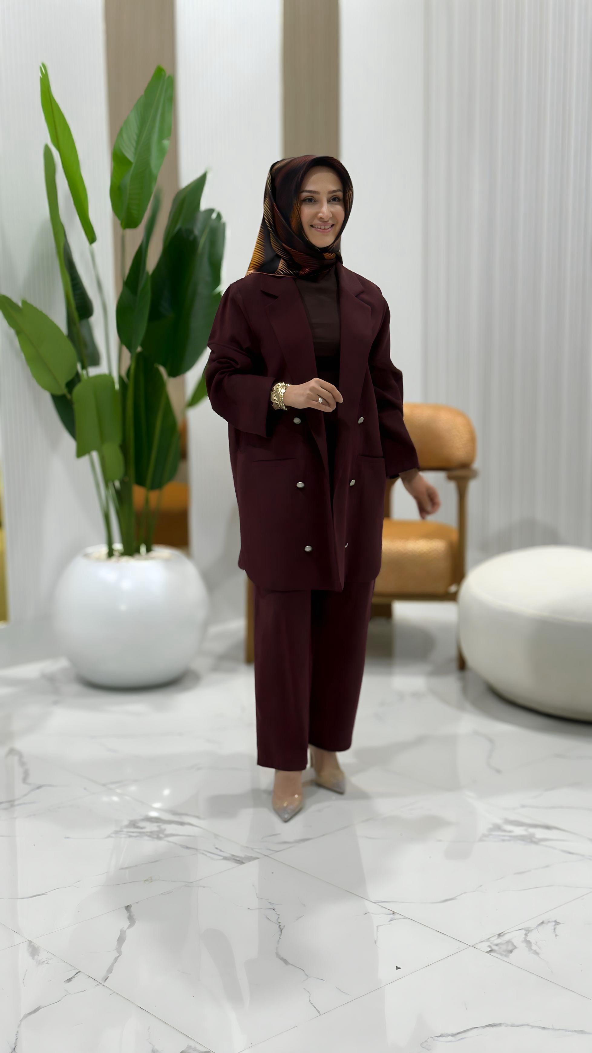 TIĞTRİKO BASIC CEKET PANTOLONLU TAKIM - 5023.01