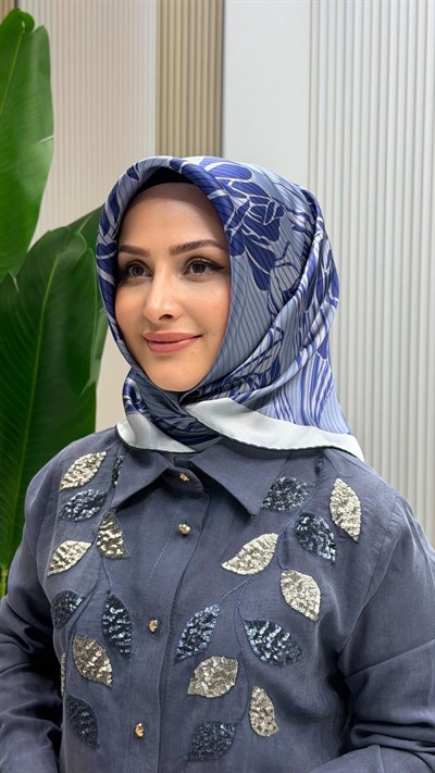 AKER SURA İPEK EŞARP -9162701-322