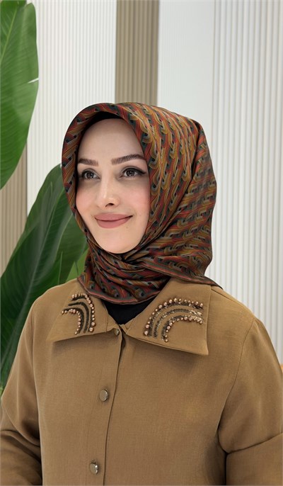 ARMİNE SURA İPEK EŞARP 9604-80