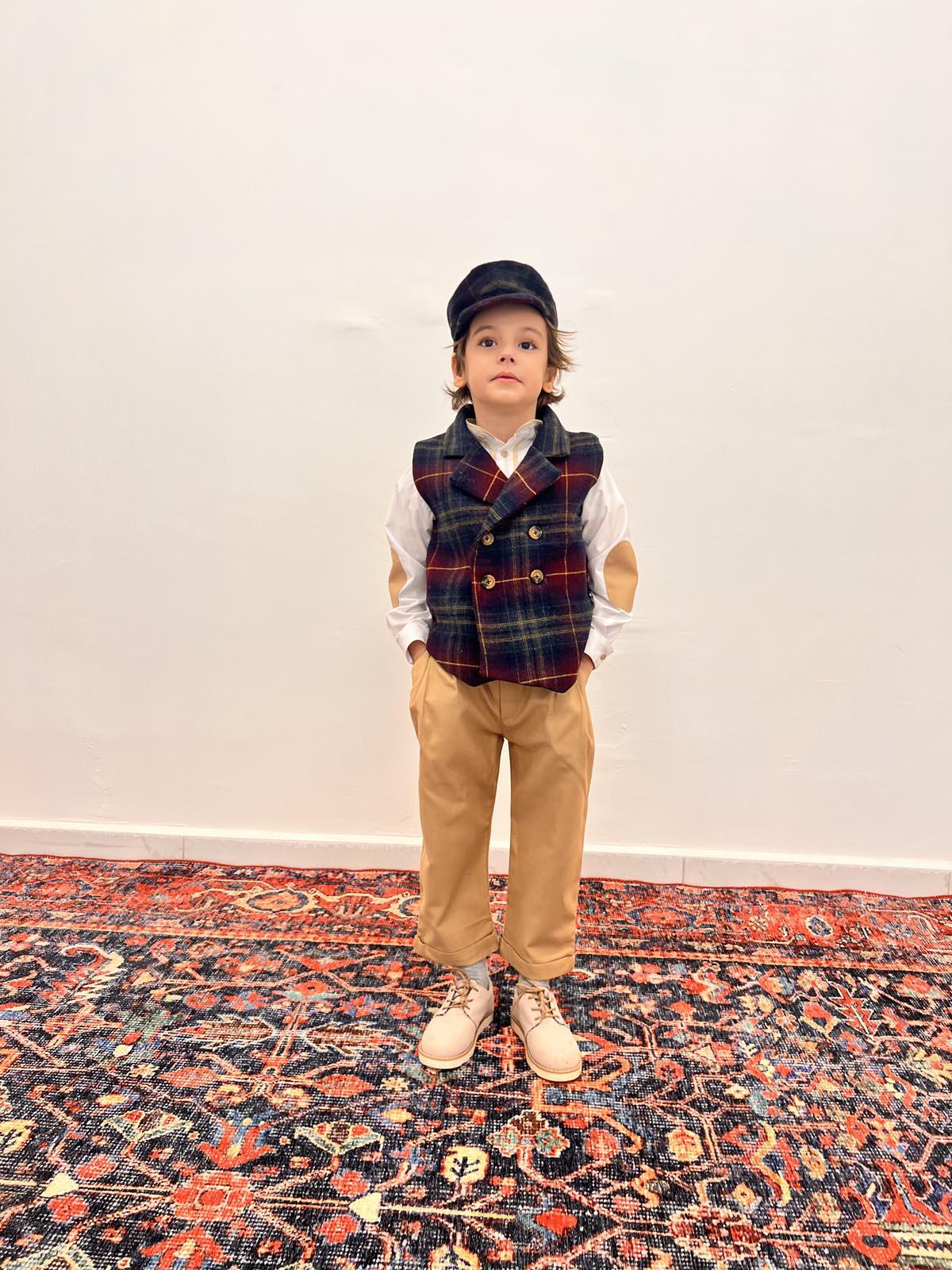 Çift Pile Gabardin Pantolon 