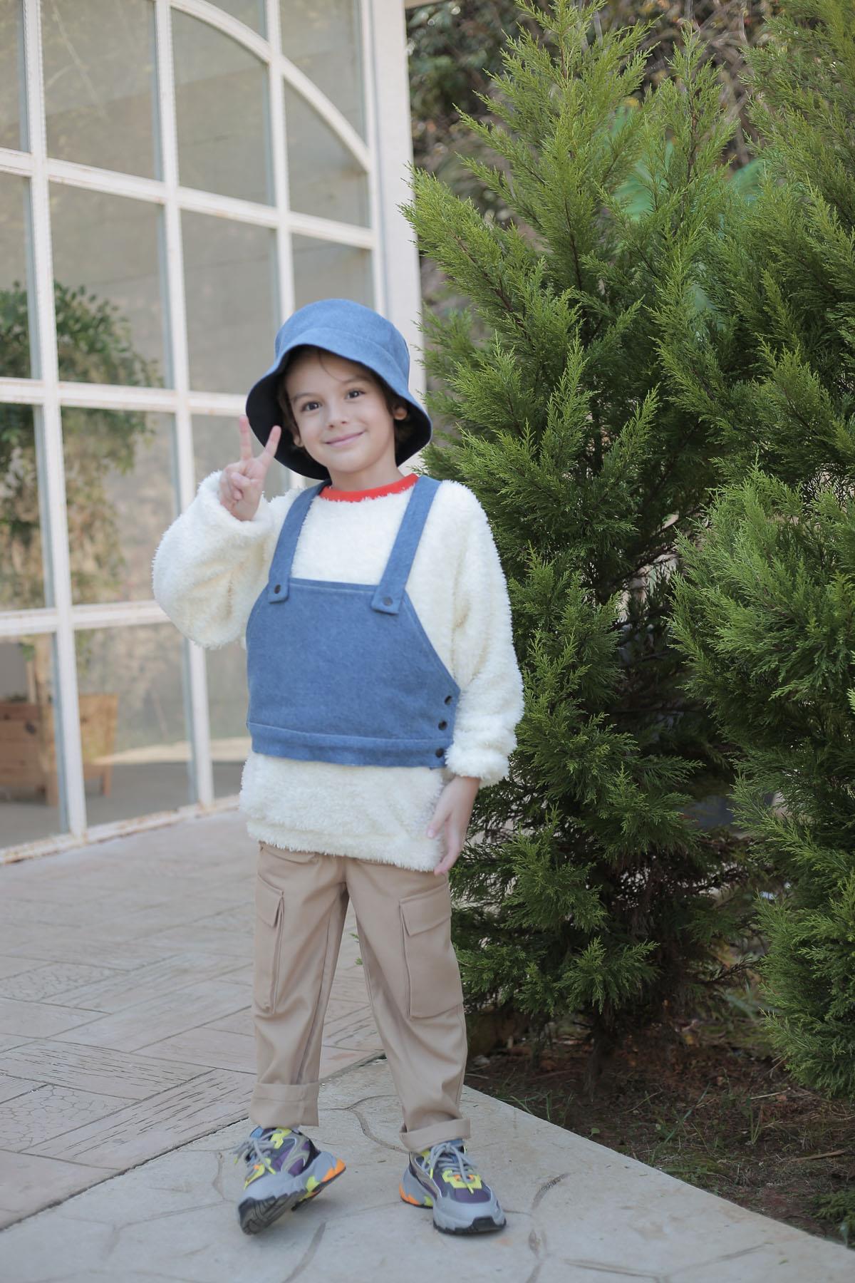 Denim Salopet Aksesuar