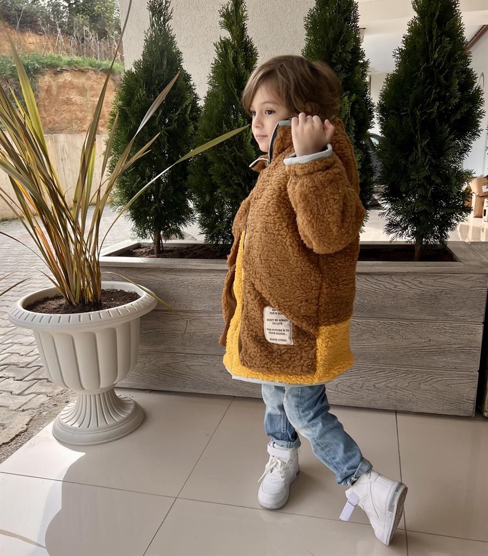 Erkek Çocuk Kürk Kaban