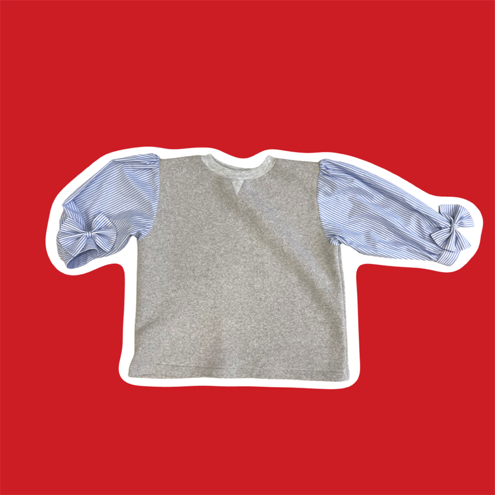 Gömlek Kol Detaylı Sweat