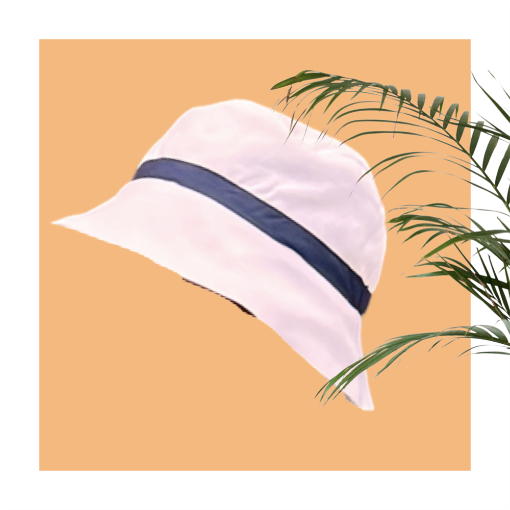 Şerit Detaylı Bucket Şapka
