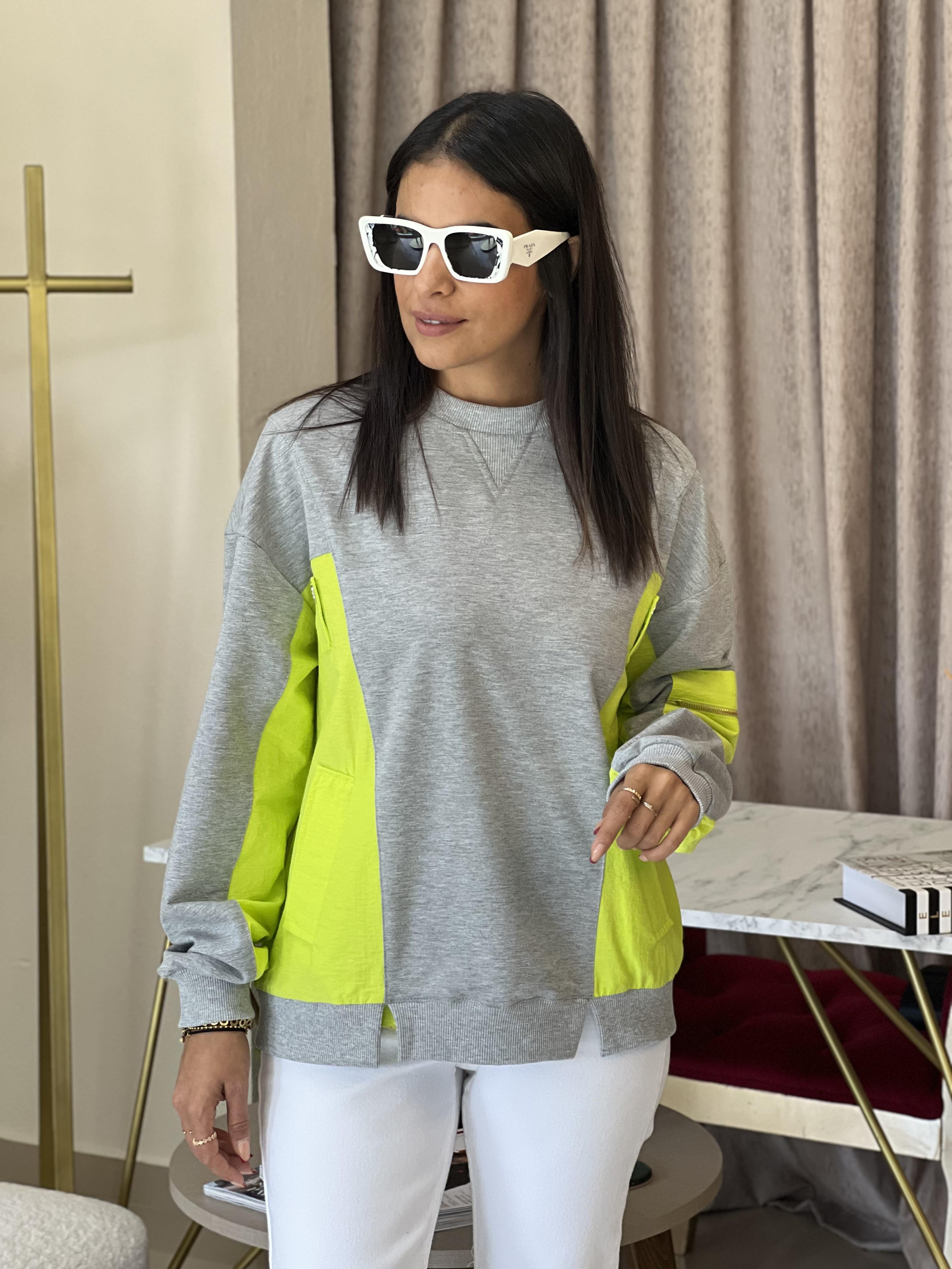 34531 NEON GARNİLİ SWEAT