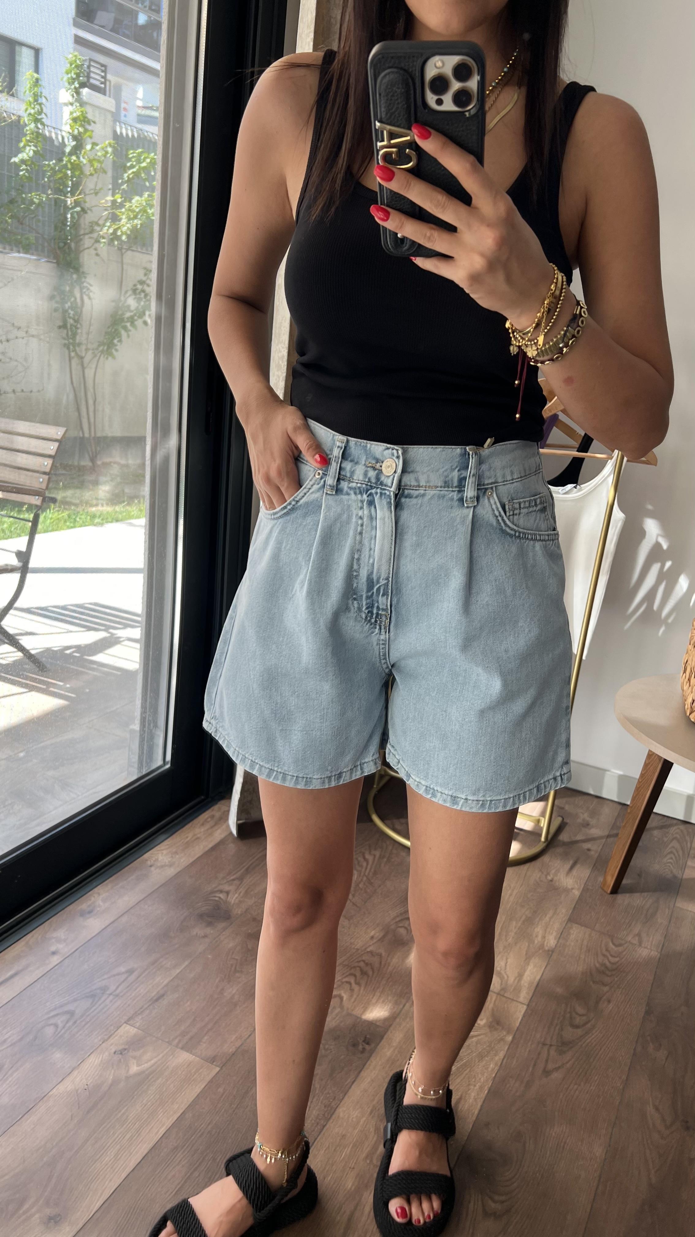 71679 Dilvin Denim Şort 