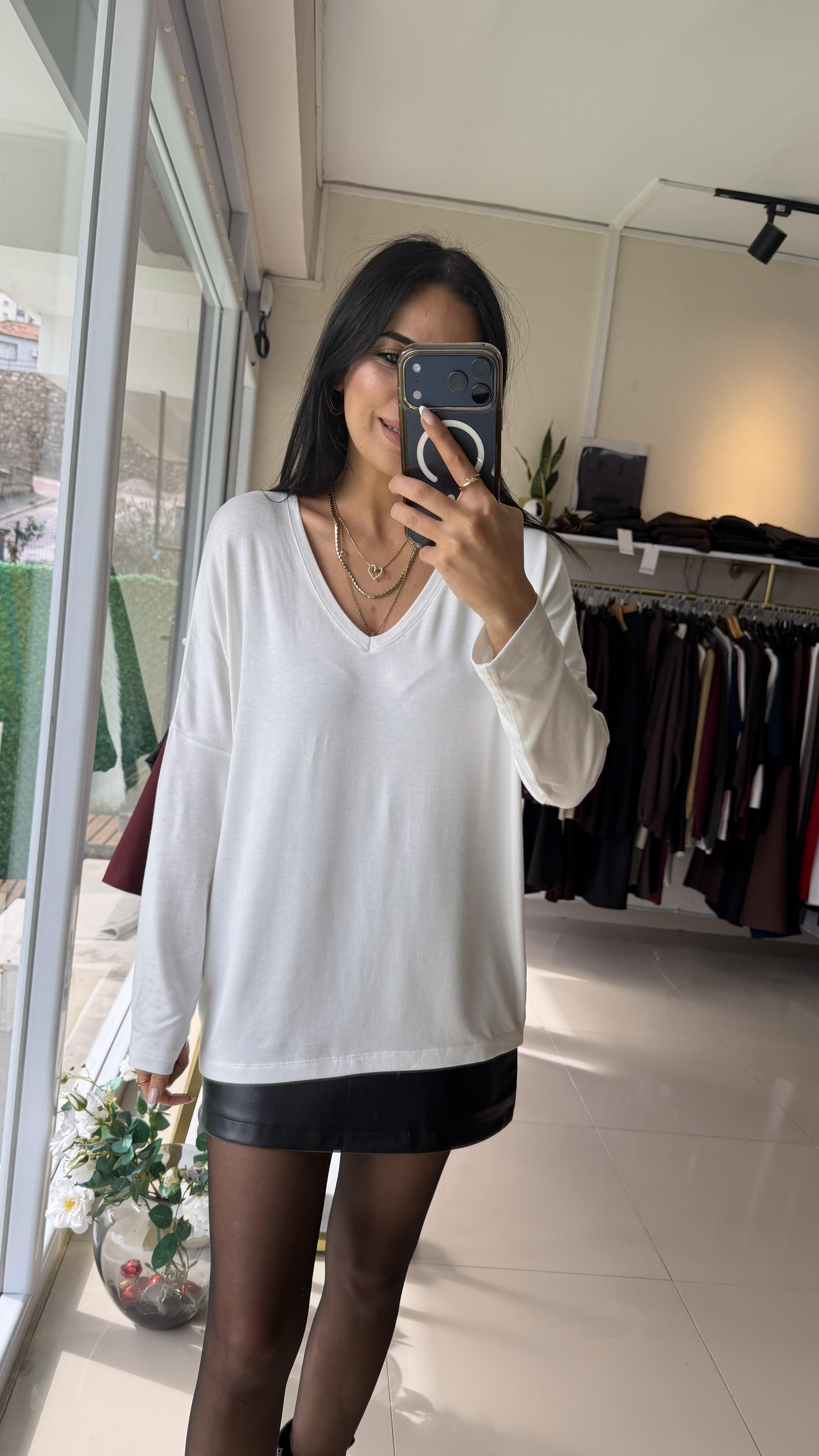 7590 BLUZ BEYAZ