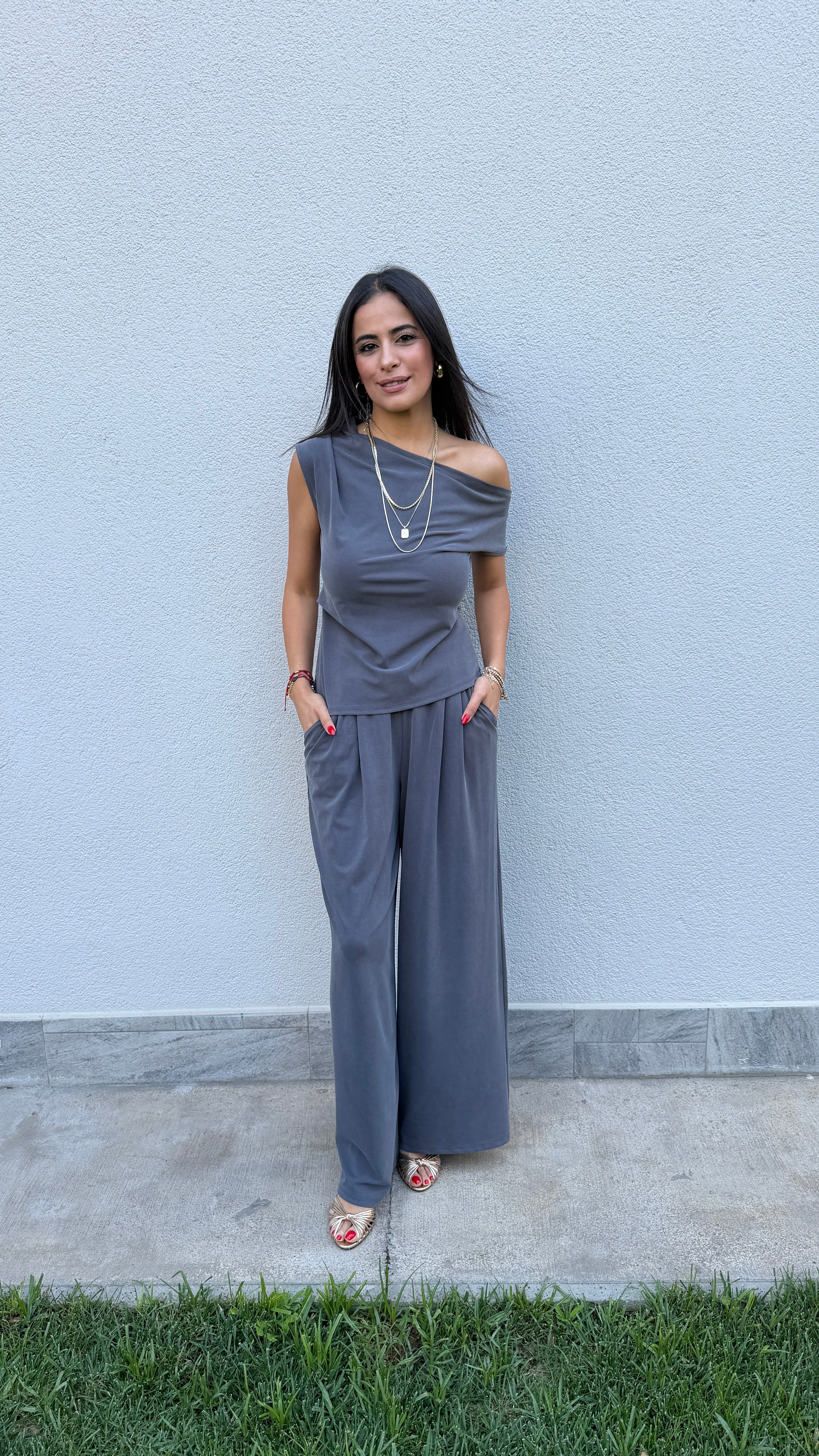 MODAL PİKE TAKIM ANTRASİT