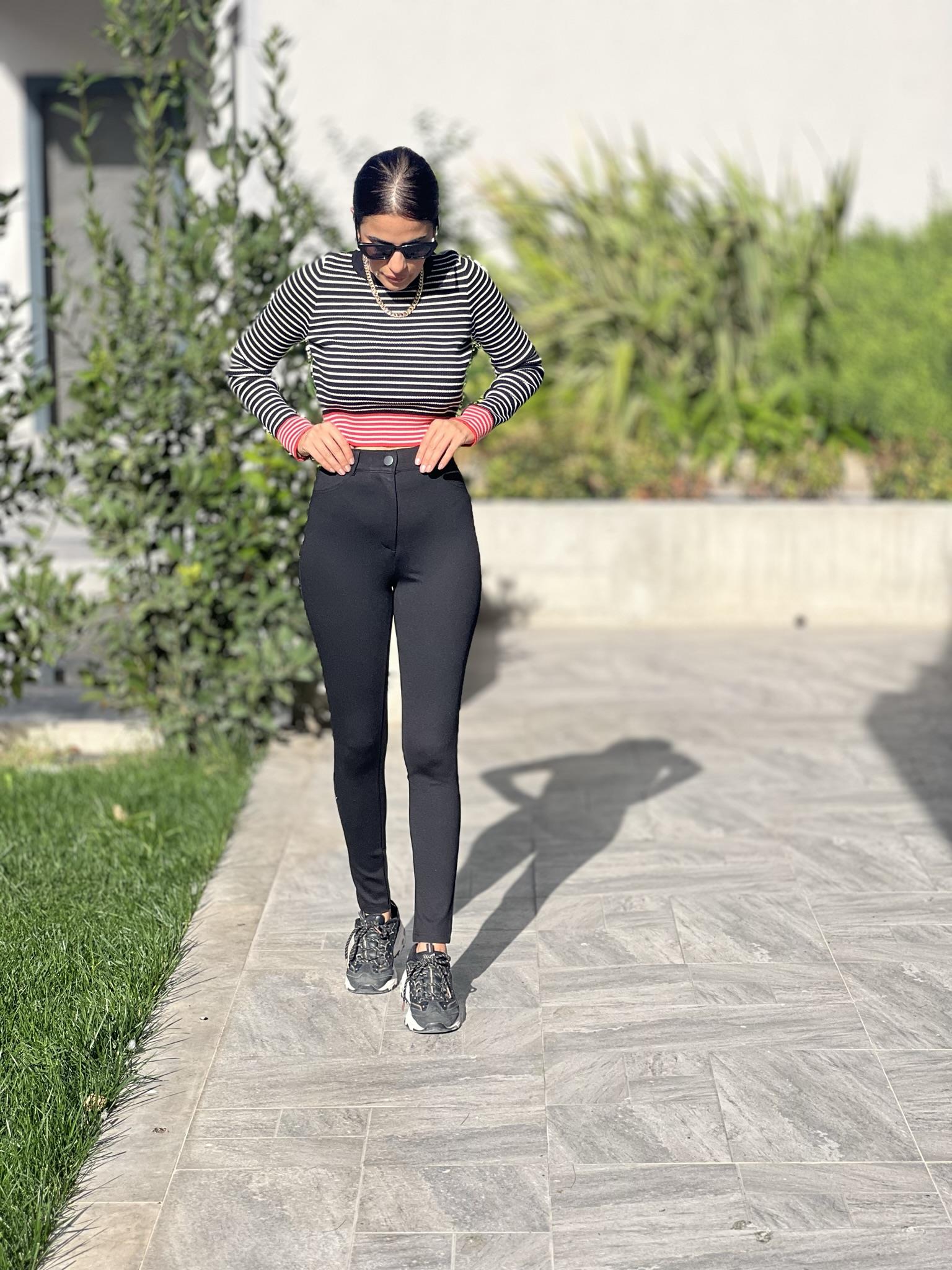 ORJİNAL MODEL LİKRALI TAYT PANTOLON