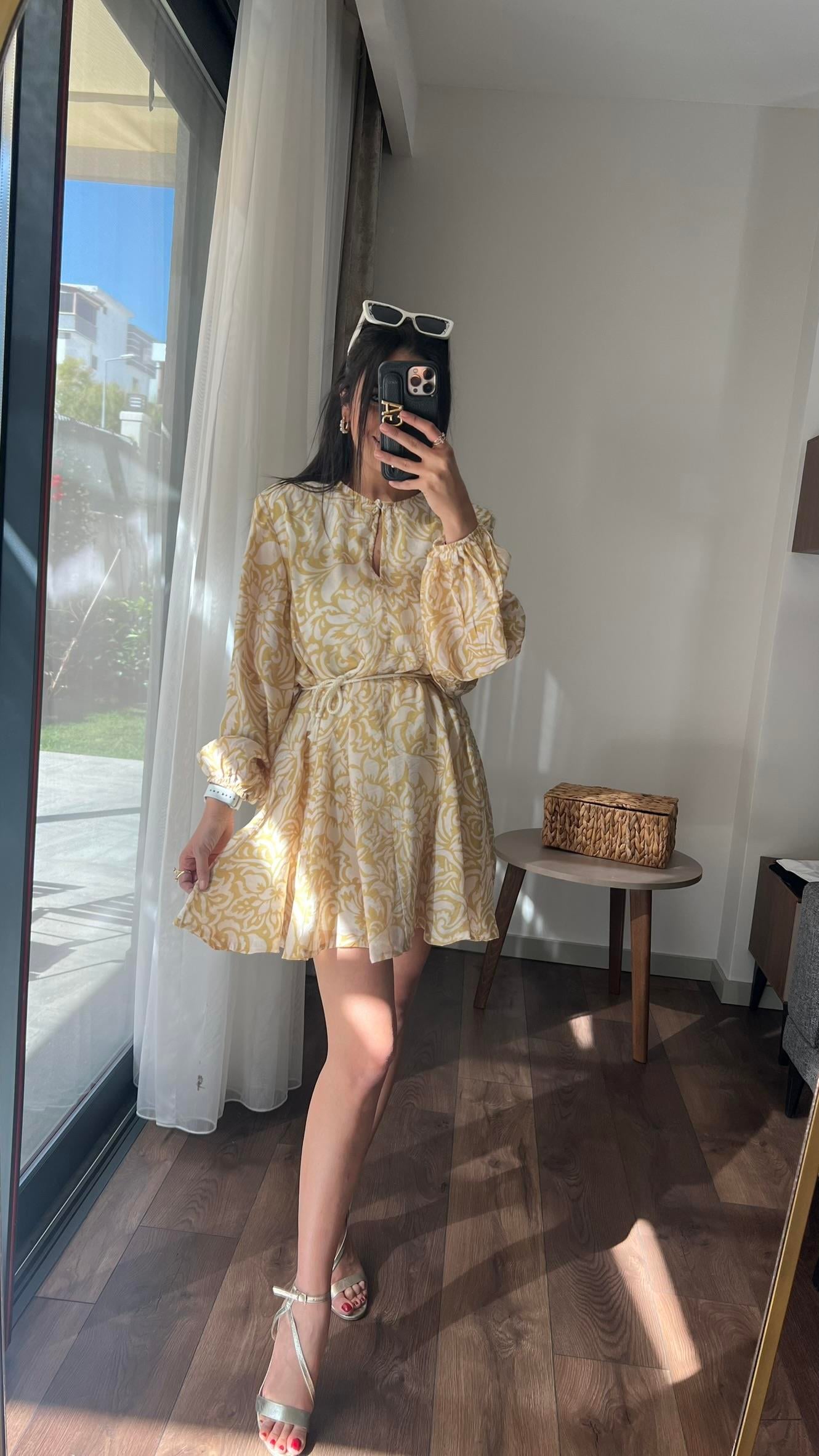 ZR MODEL ŞİFON ASTARLI ELBİSE