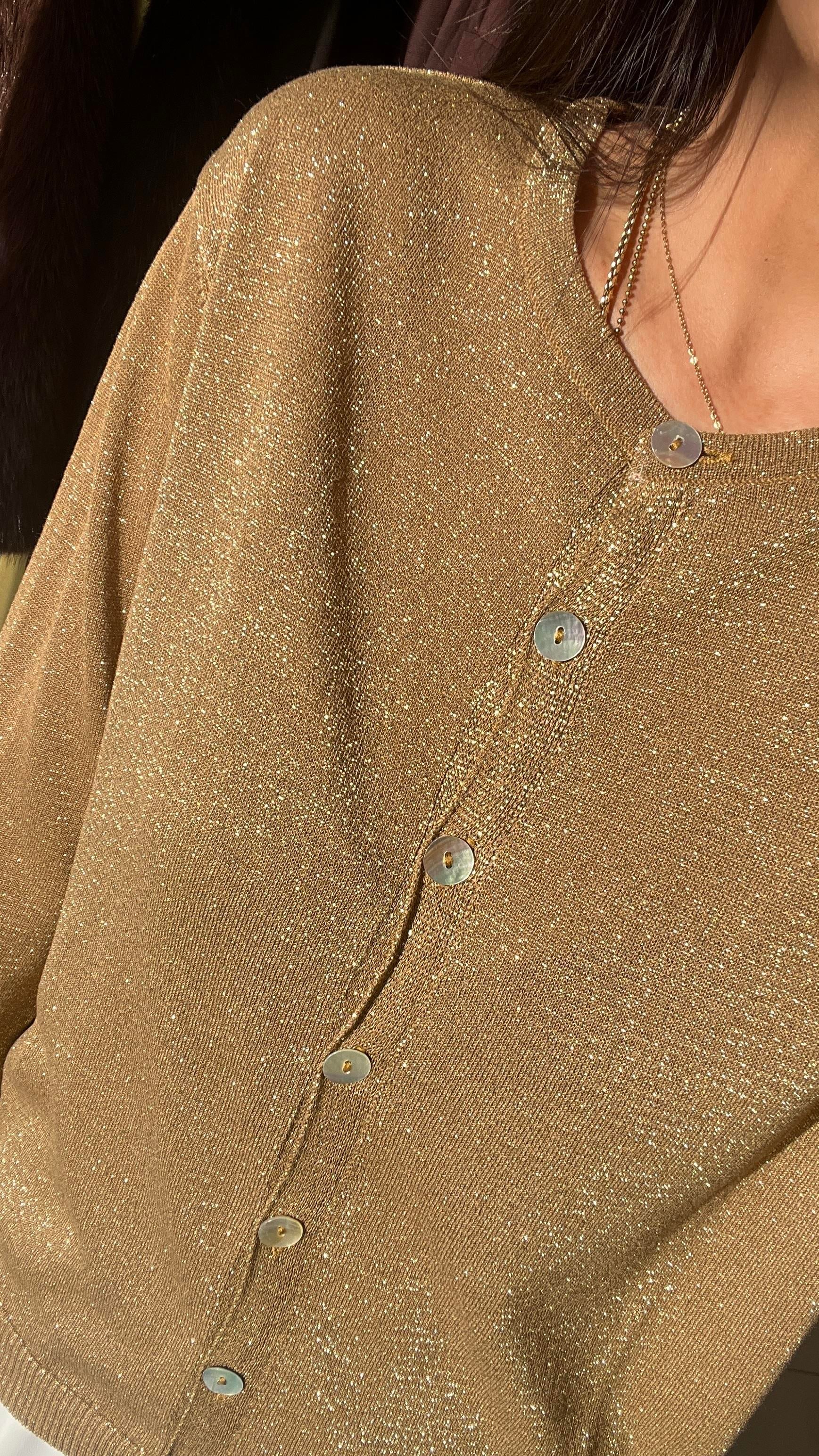 251057 SİMLİ TRİKO HIRKA GOLD