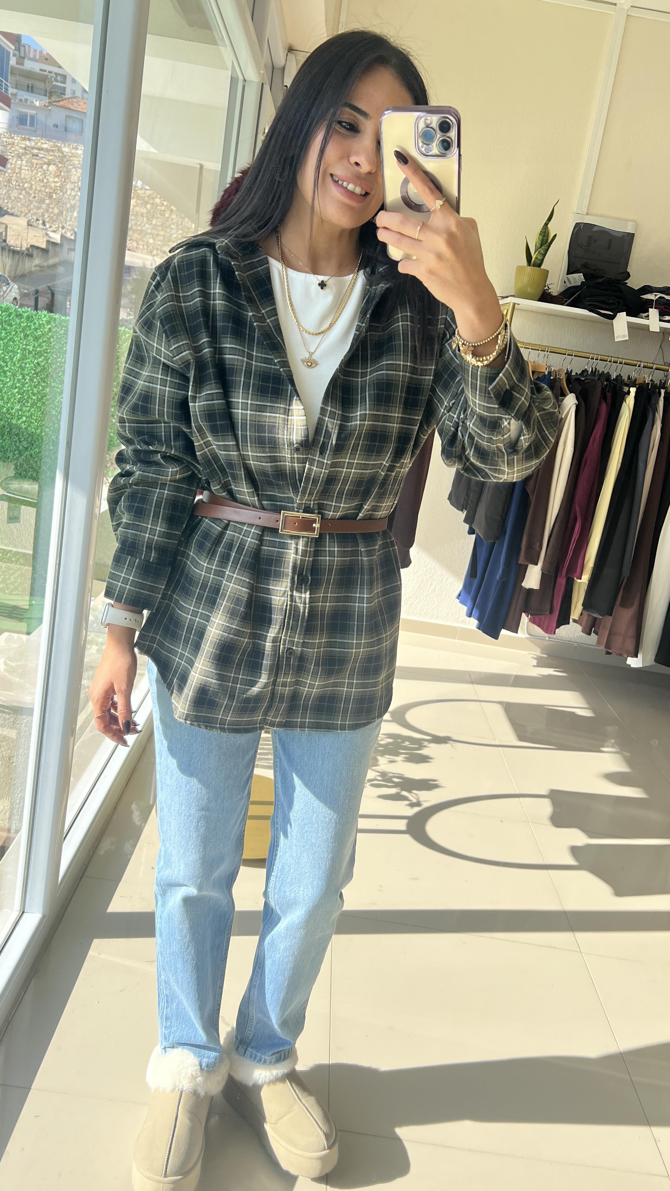 36835 EKOSE ODUNDU GÖMLEK HAKİ