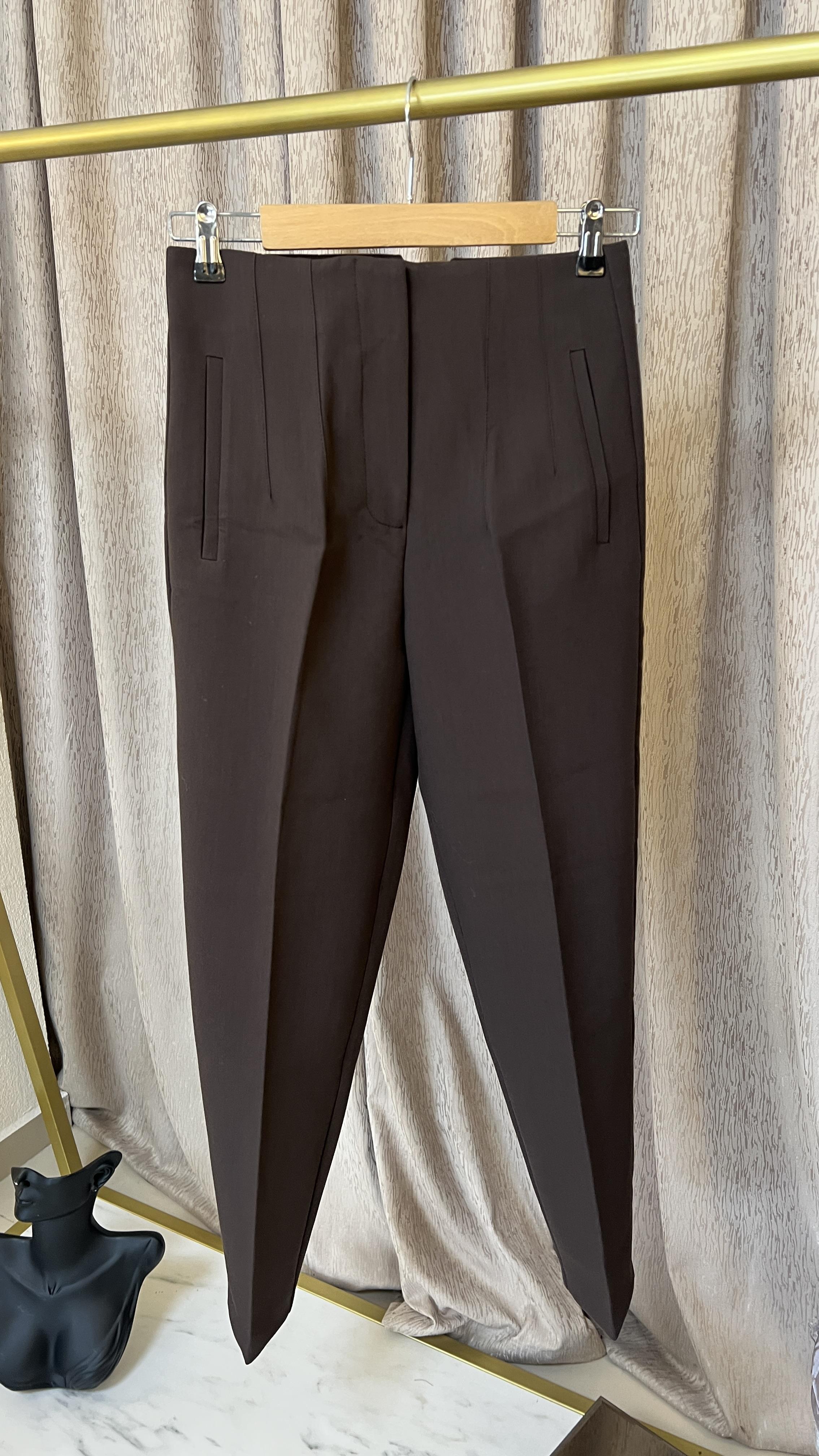 5113 KAROL FLATELO PANTOLON ACI KAHVE 