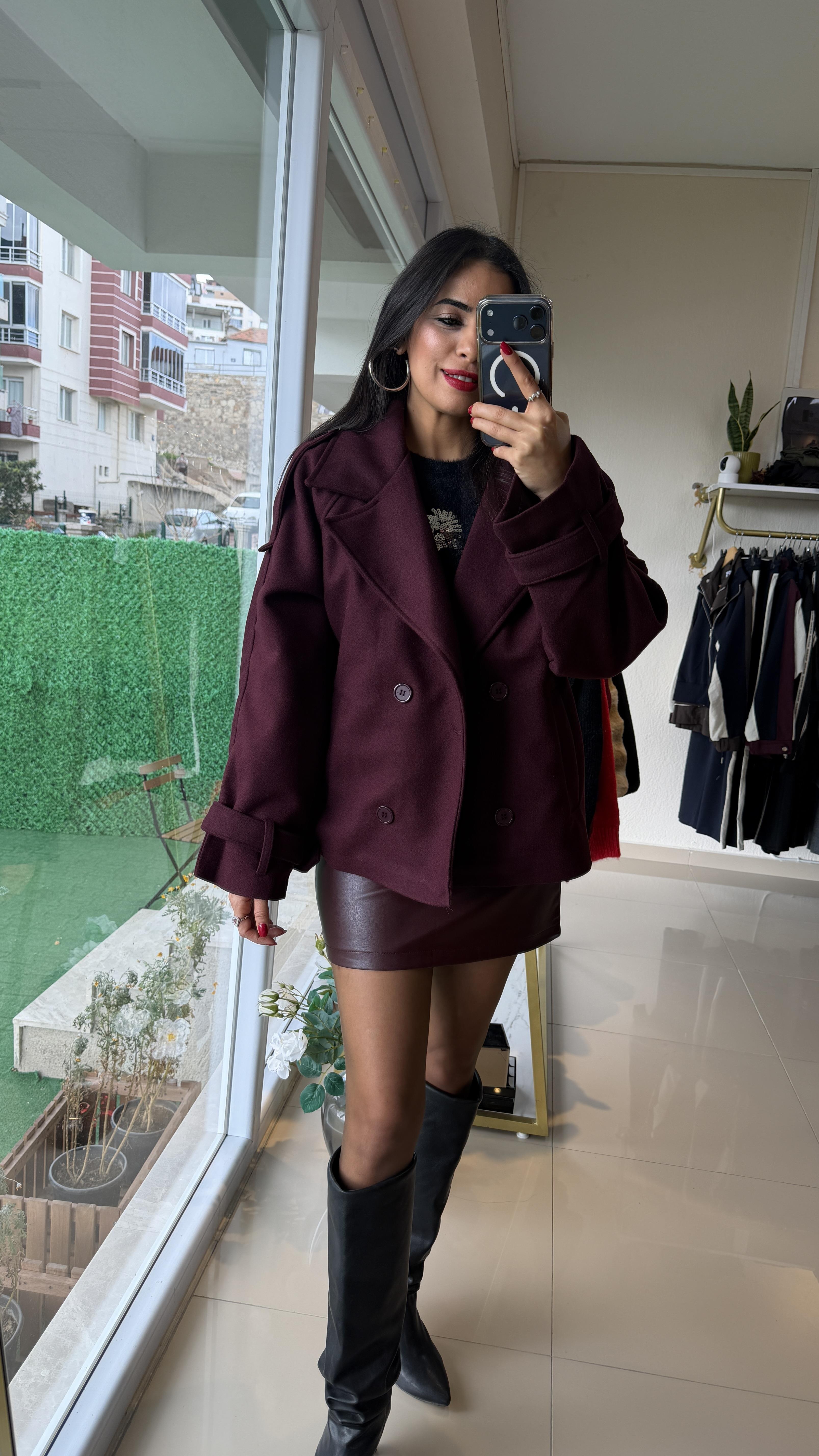 5873 KAŞE MONT BORDO
