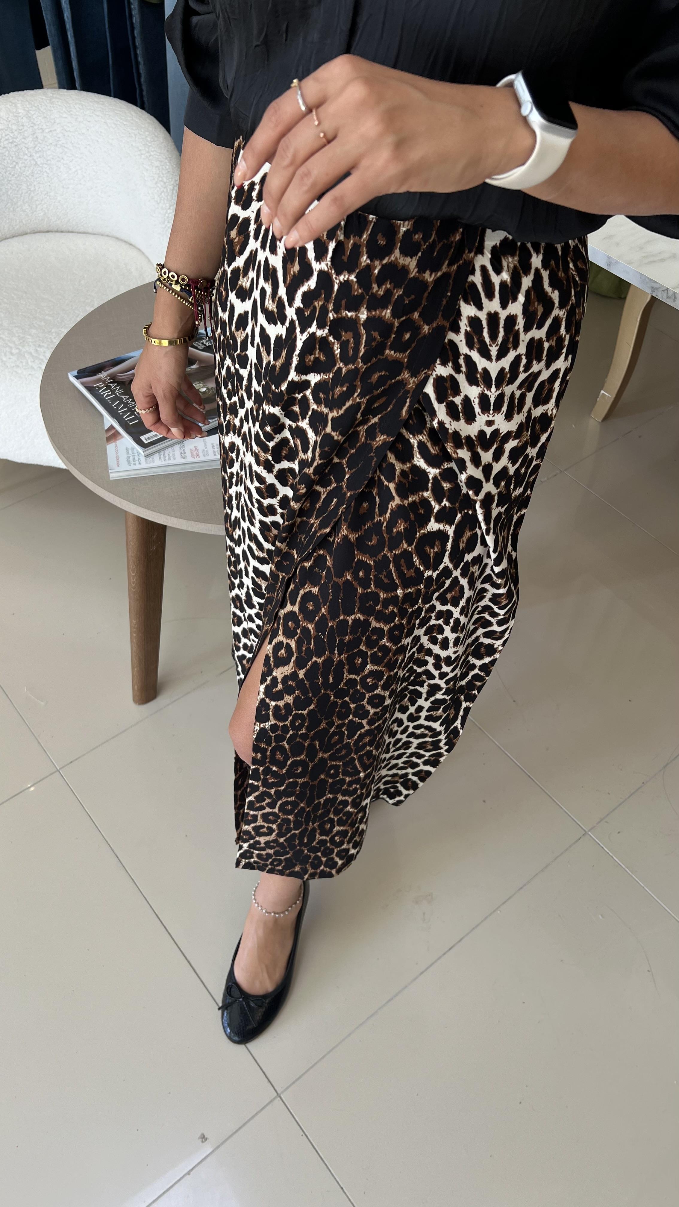 LEOPAR DESEN ETEK