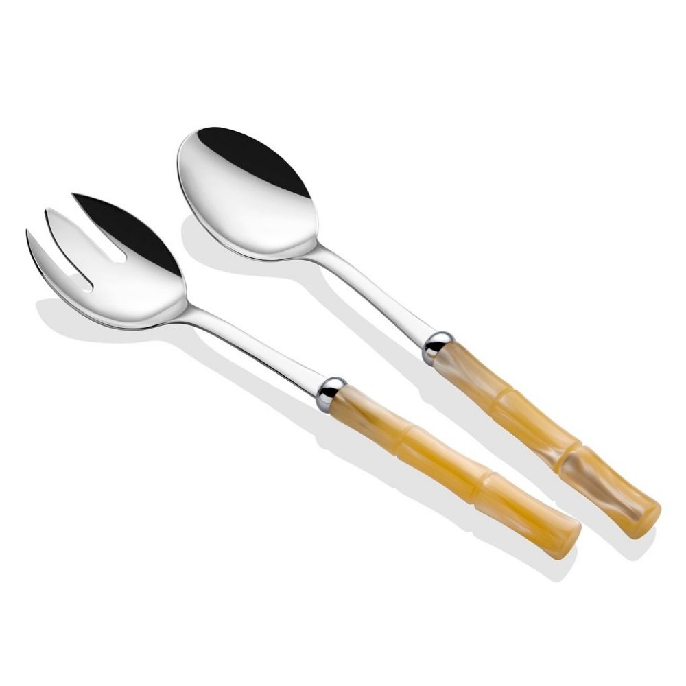 BAMBOO KEMİK SALATA SERVİS SETİ