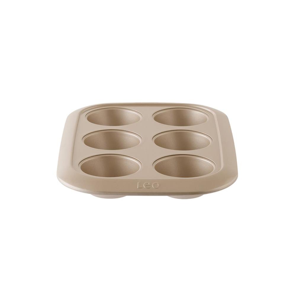 BergHOFF Leo Balance Karbon Çeliği 6 'ı Muffin Fırın Tepsisi