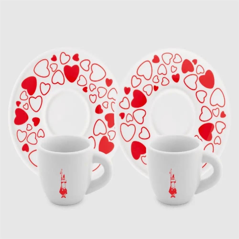 Bialetti Set 2` li Espresso Kalpli Fincan Seti