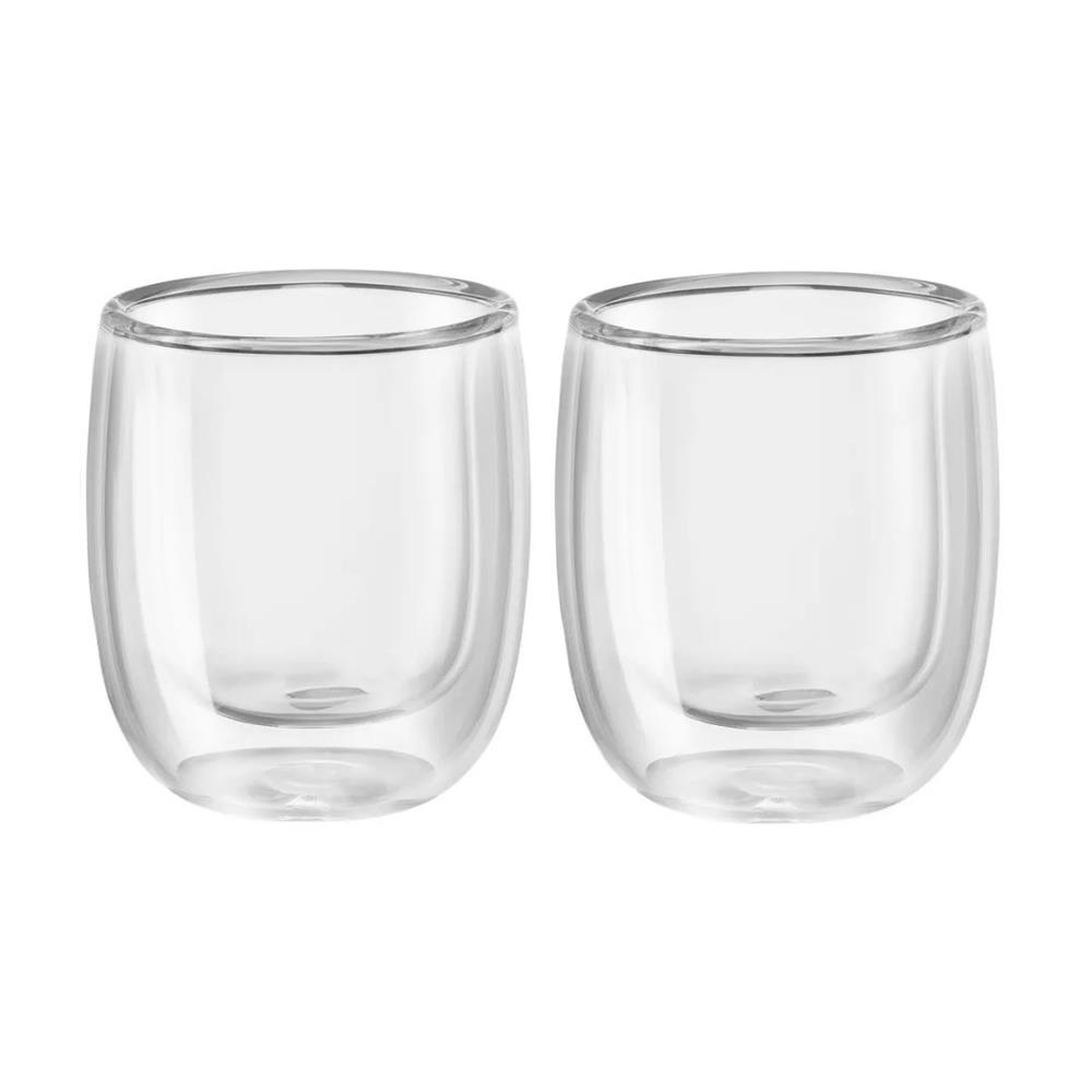 ÇİFT CAMLI 2'Lİ ESPRESSO BARDAK SETİ - 80 ML