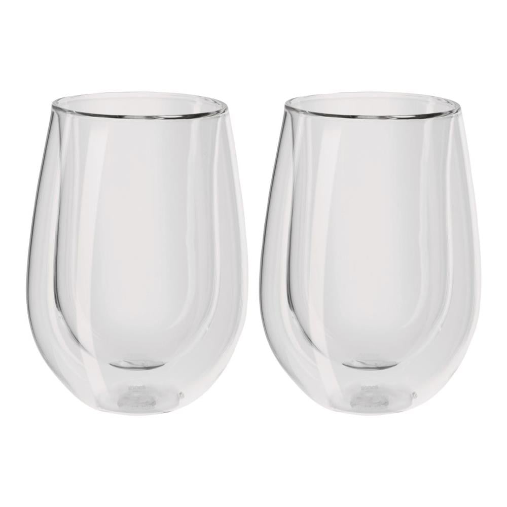 ÇİFT CAMLI 2'Lİ MEYVESUYU BARDAĞI SETİ - 350 ML