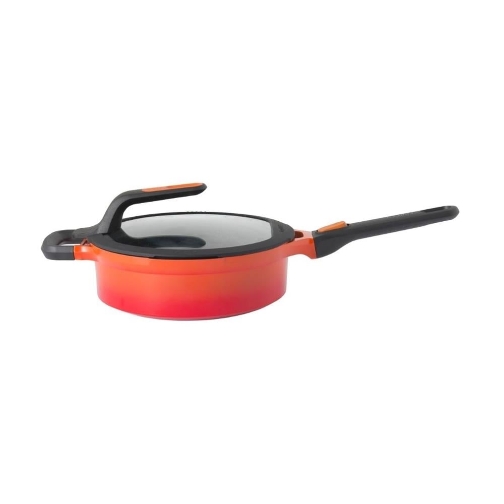 Gem Stay Cool Çıkarılabilir saplı Pilav Tenceresi Turuncu 28 Cm