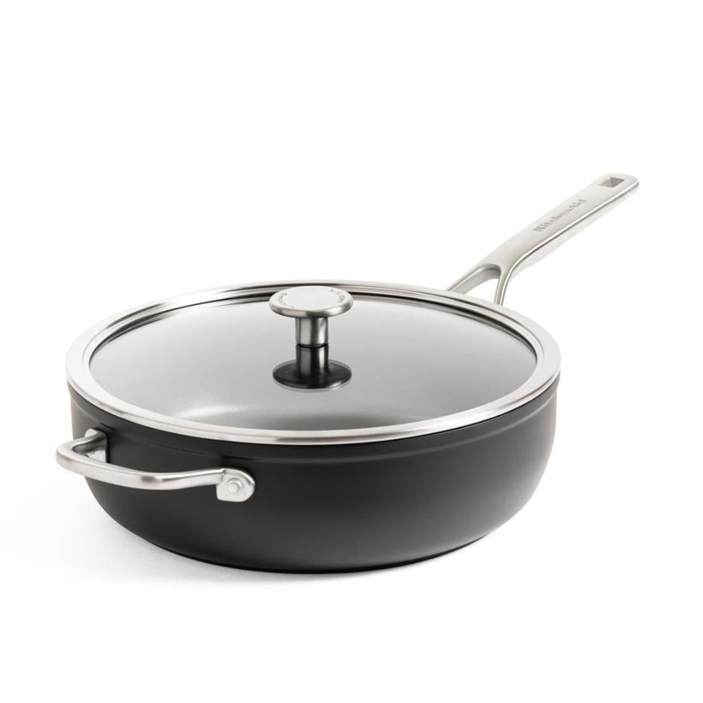 Kitchenaid Güçlendirilmiş Dövme Alüminyum Kulp Destekli Tava 28 cm