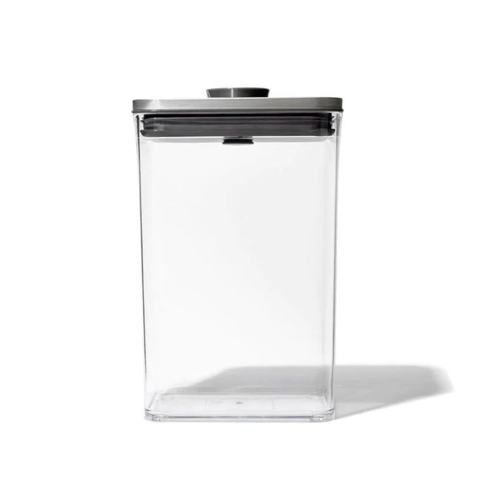 OXO STEEL DİKDÖRTGEN ORTA  - 2.7 QT- 2,6 LİTRE