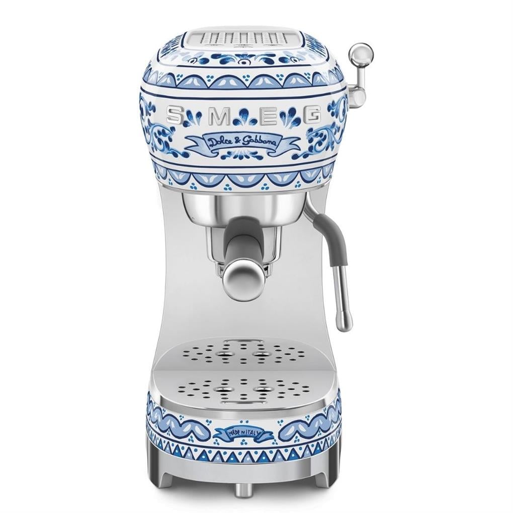 Smeg 50'S Style Retro Blu Mediterrano Espresso Makinesi