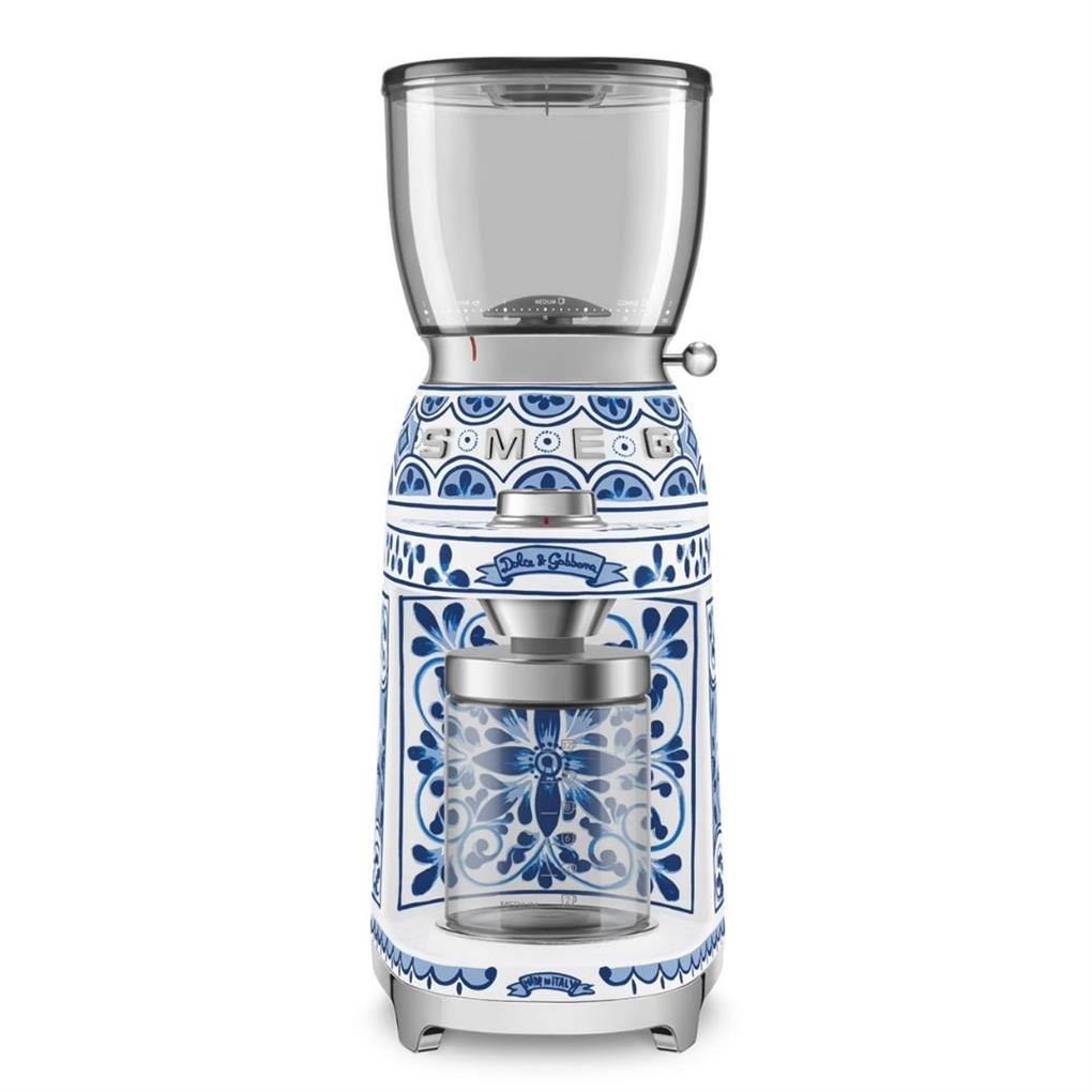 Smeg 50'S Style Retro Blu Mediterrano Kahve Öğütme Makinesi