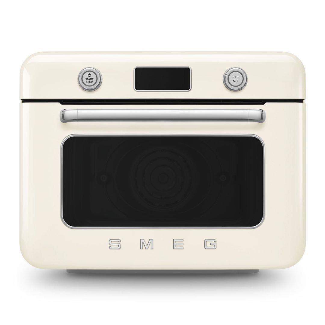 Smeg 50's Style Retro Krem Buharlı Fırın