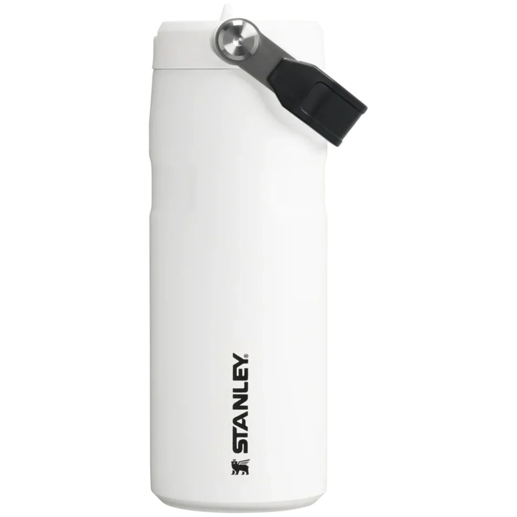 Stanley IceFlow Bottle Flip Straw 2.0 Pipetli Termos 0.47L - Chalk