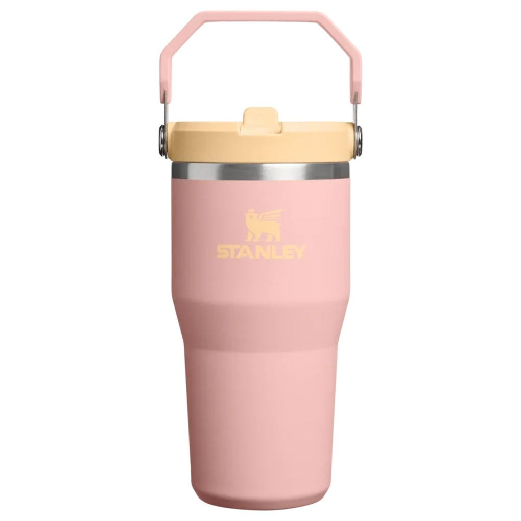Stanley IceFlow Flip Straw 2.0 Tumbler Pipetli Termos 0.59L - Peach Rose