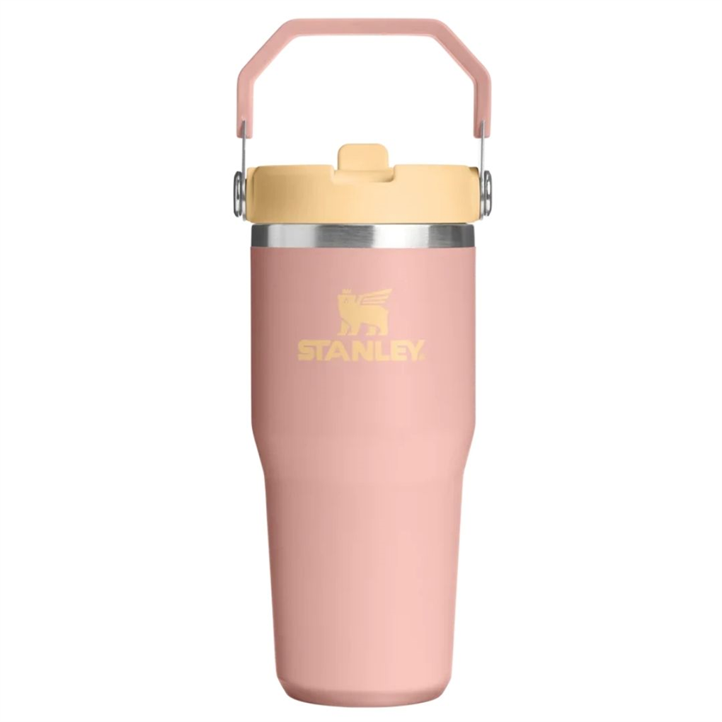 Stanley IceFlow Flip Straw 2.0 Tumbler Pipetli Termos 0.41L - Peach Rose