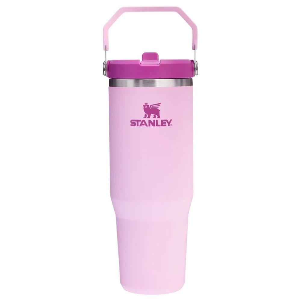 Stanley The IceFlow Flip Straw Pipetli Termos Bardak 0,89 LT - Pembe