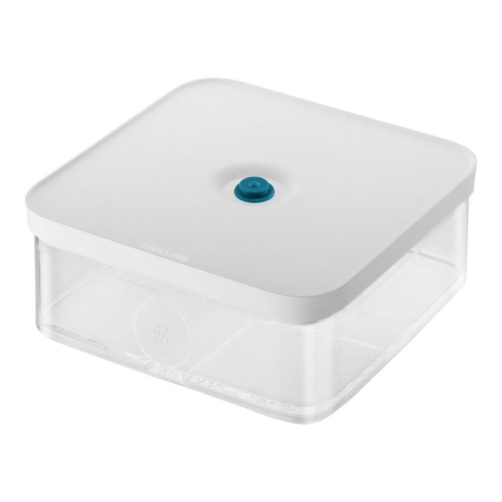 Zwilling Fresh & Save CUBE Saklama Kabı L / 21 cm, şeffaf-akdeniz mavisi