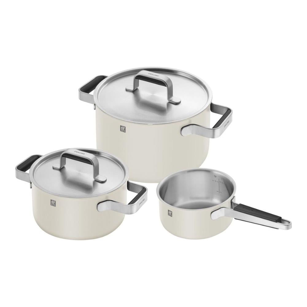 Zwilling Pure Tencere Seti 3 Parça Fildişi