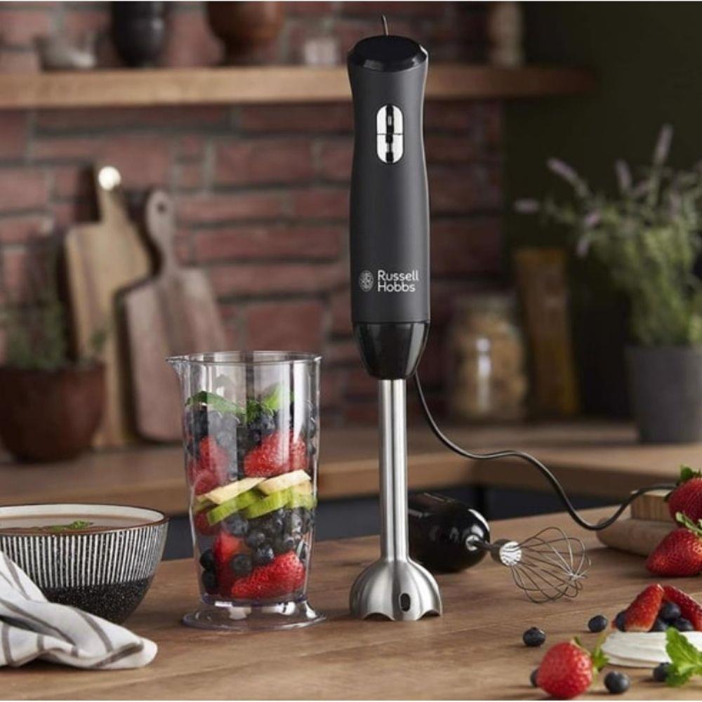 Russell Hobbs Matte Black 3'ü 1 Arada El Blender Şık Tasarım