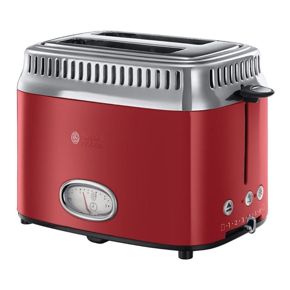 21680-56/RH RETRO RED 2 SLİCE TOASTER