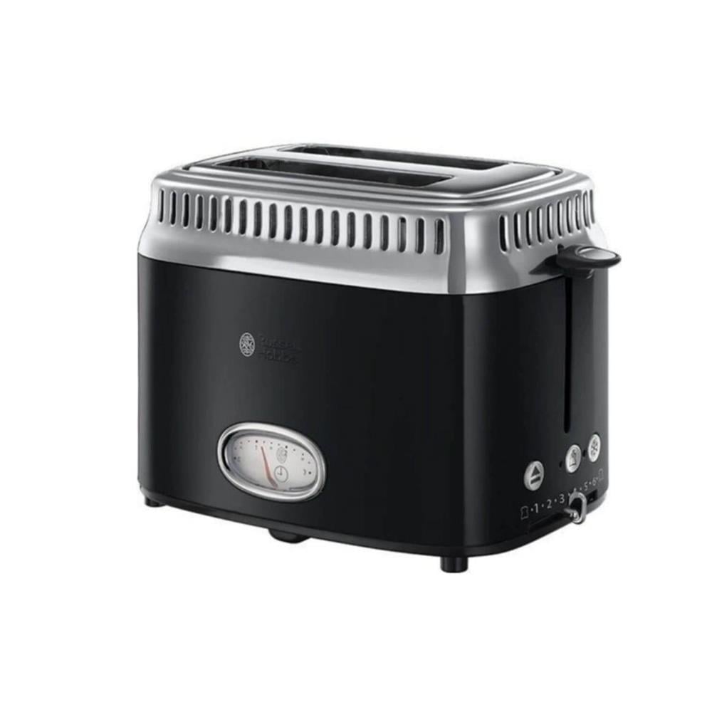 21681-56/RH RETRO BLACK 2 SLİCE TOASTER