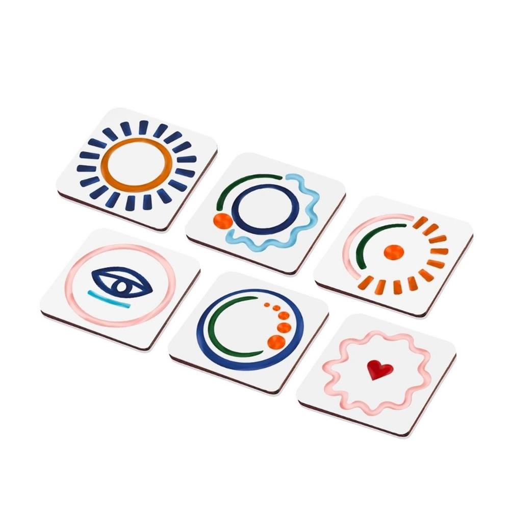 ABSTRACT BARDAK ALTLIGI 6LI SET