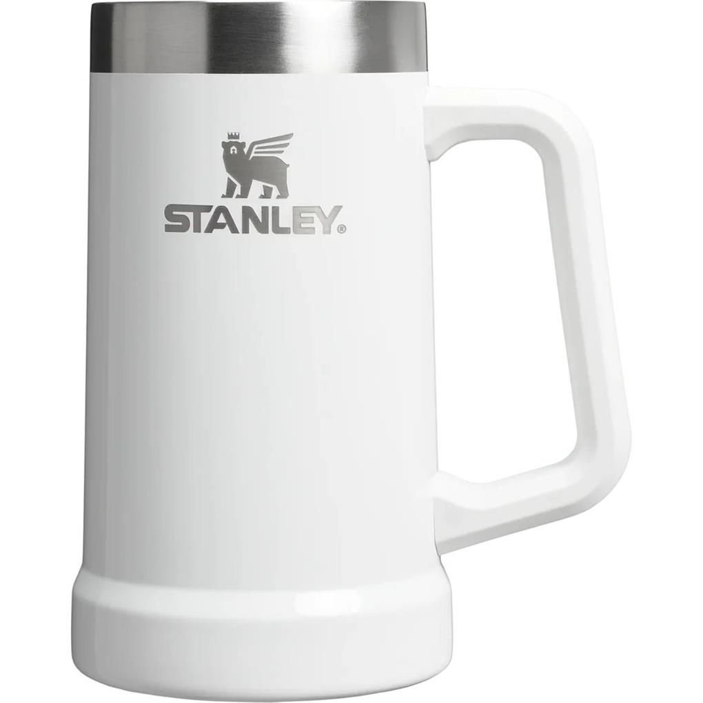 Adventure Big Grip Beer Stein | 0.70L - Buz Beyazı