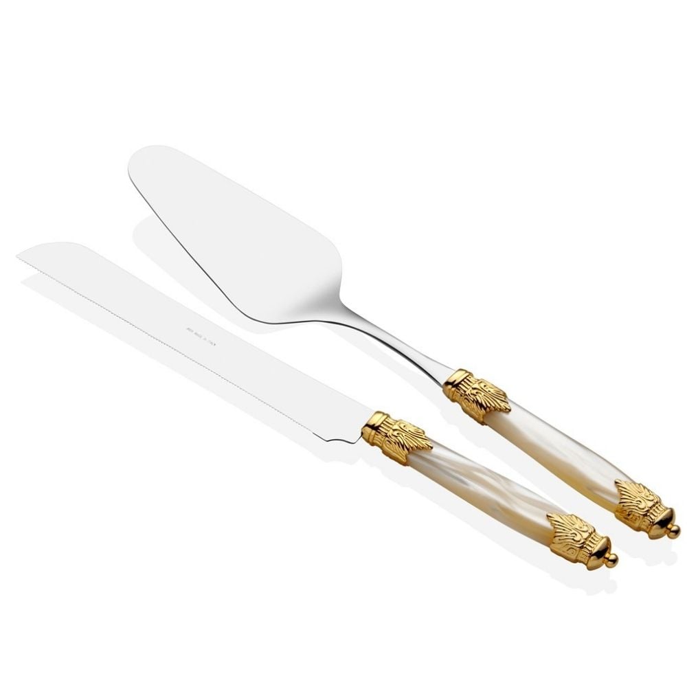 ARİANNA RİNG KEMİK PASTA SERVİS SETİ