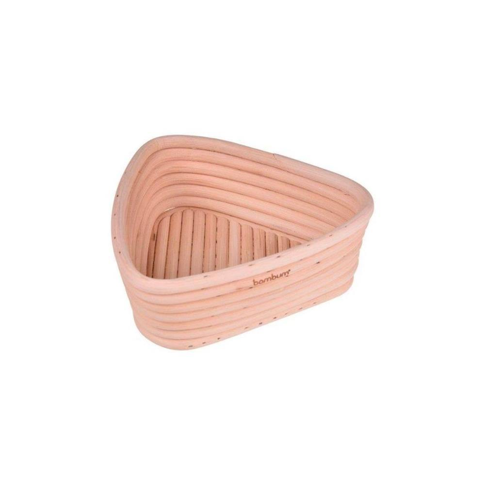 BAMBUM PUDER-EKMEK MAYALAMA SEPETİ ÜÇGEN 16 CM