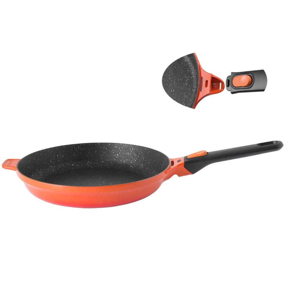 BergHOFF Gem Stay Cool Çıkarılabilir Saplı Tava Turuncu 28 Cm