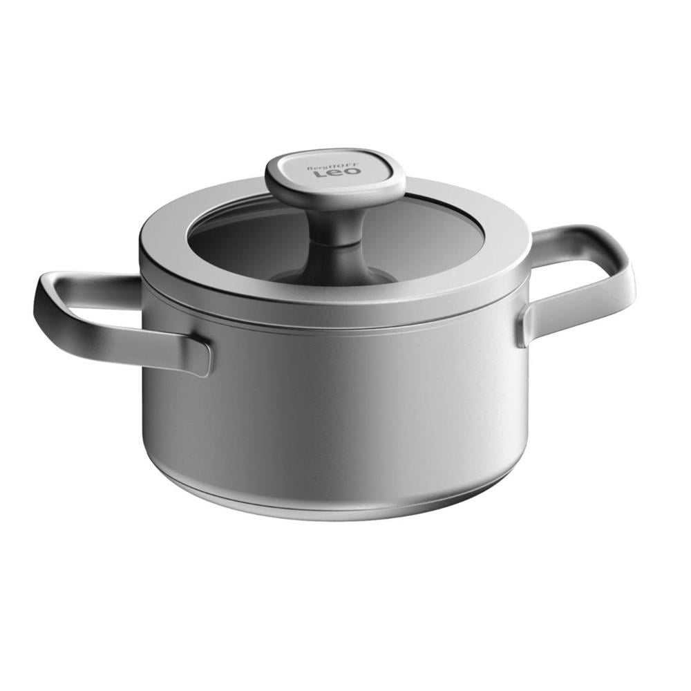 BergHOFF Leo Graphite Paslanmaz Çelik Tencere 16cm