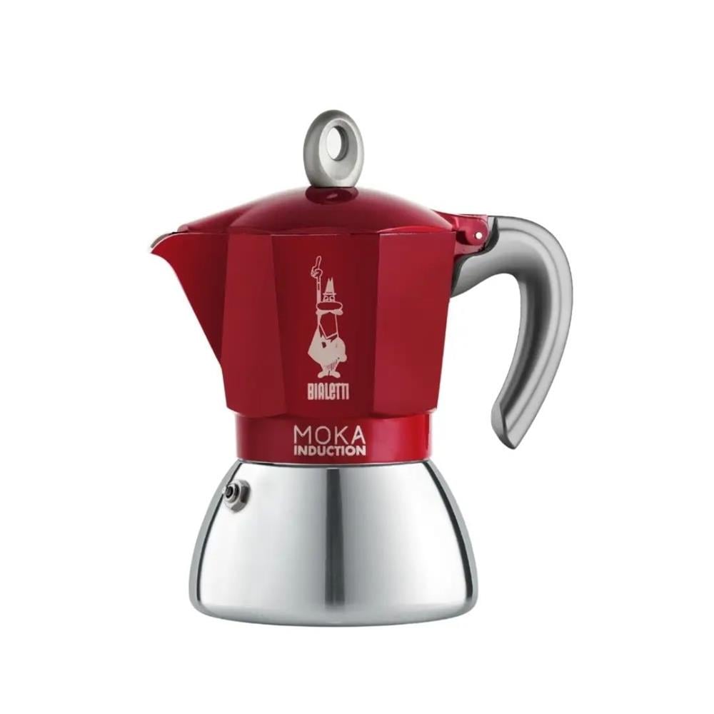 Bialetti İndüksiyon Mokapot Kırmızı 2 Cup